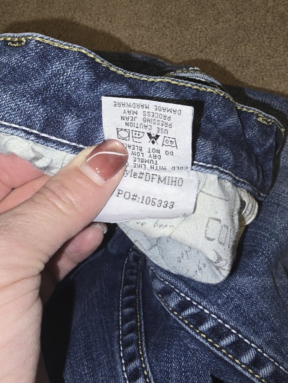 Cowgirl Tuff Boot Cut Jeans - Picture 6 of 7